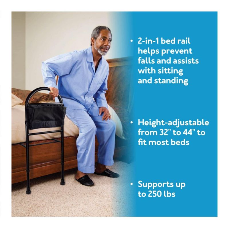 Barandilla de seguridad ajustable Bed Rail Carex para adultos
