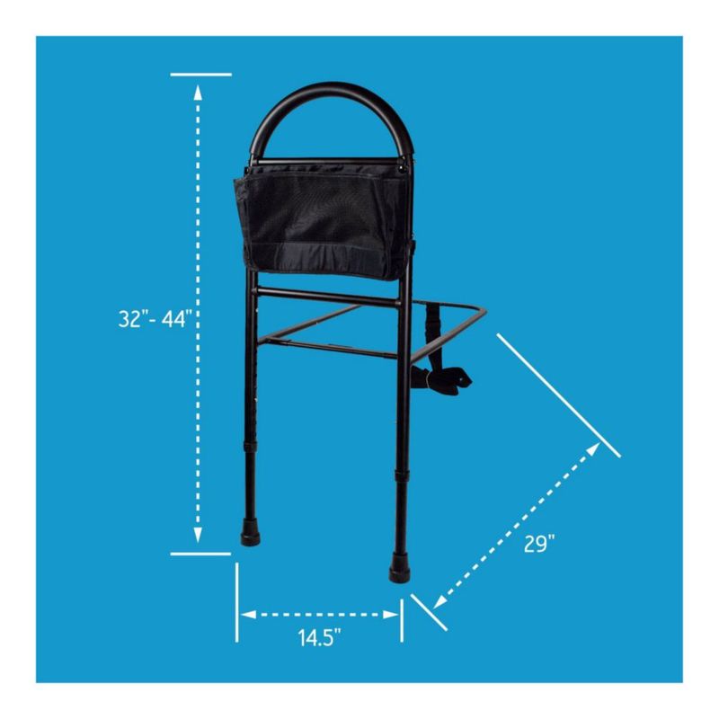 Barandilla de seguridad ajustable Bed Rail Carex para adultos