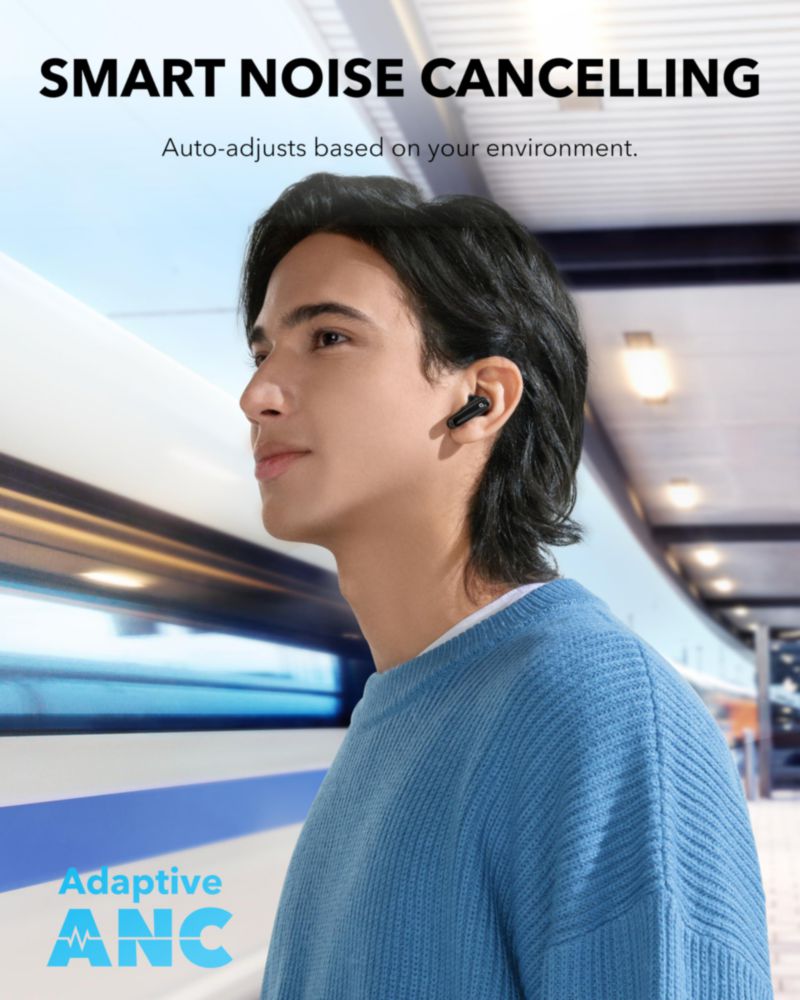 Auriculares inalámbricos Soundcore P40i de Anker con cancelación de ruido
