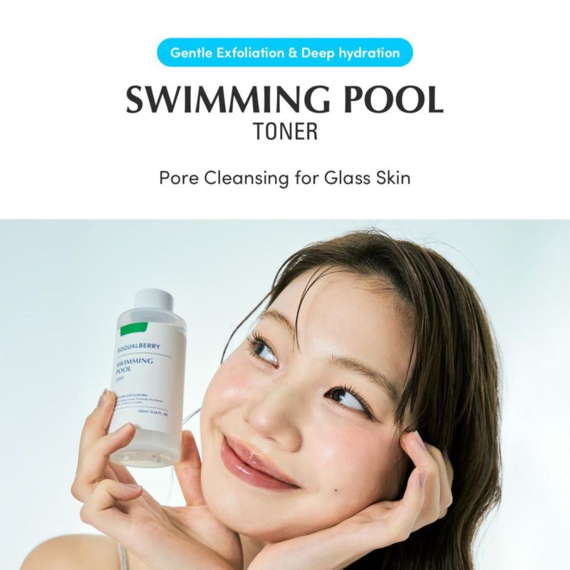 Tónico EQQUALBERRY Exfoliante para piscinas 155 ml