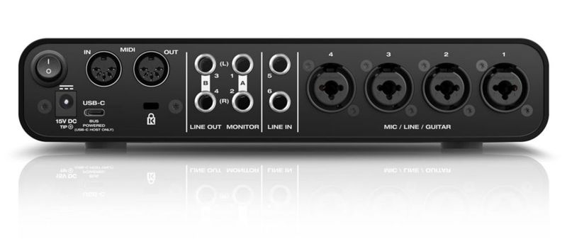Interfaz de audio MOTU M6 6x4 USB-C con sonido con calidad de estudio