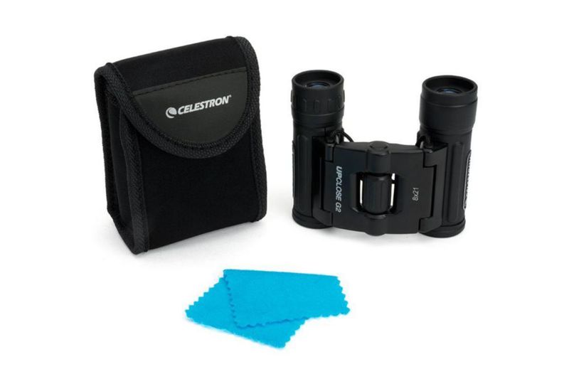 Binoculares Celestron UpClose G2 8x21 con óptica multicapa
