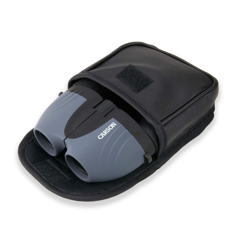 Binoculares Carson TZ-821 compactos grises de 8x21 mm