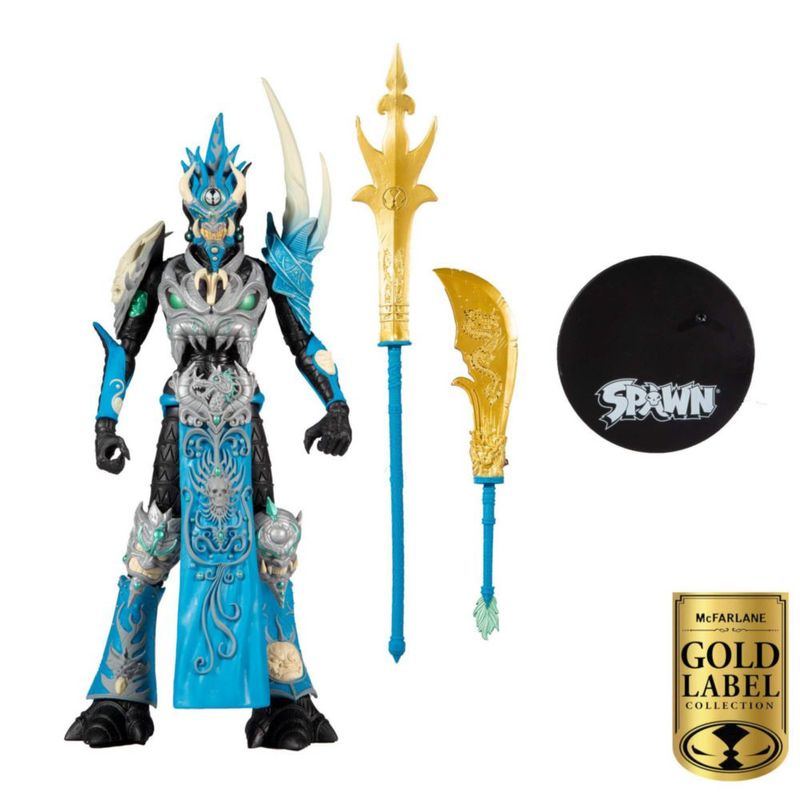 Figura de Acción BANDAI McFarlane Spawn Mandarín Azul 18 cm