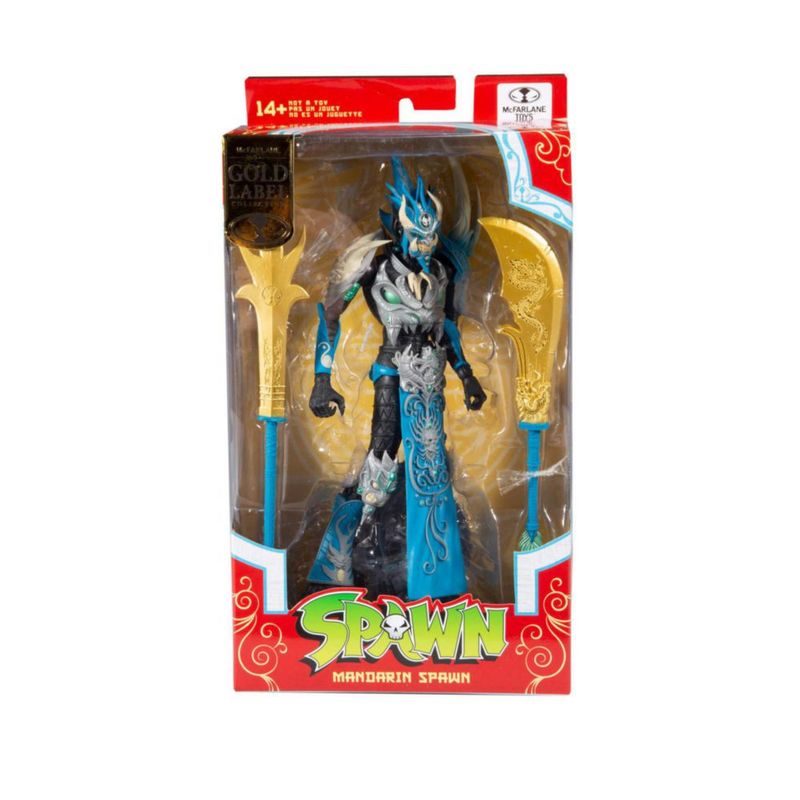 Figura de Acción BANDAI McFarlane Spawn Mandarín Azul 18 cm