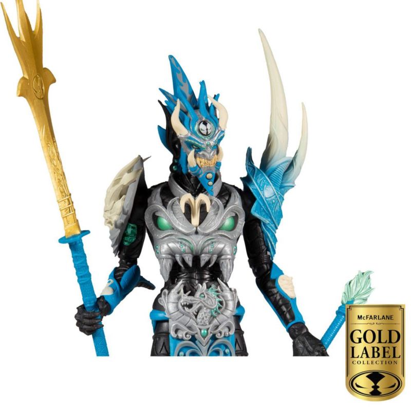 Figura de Acción BANDAI McFarlane Spawn Mandarín Azul 18 cm