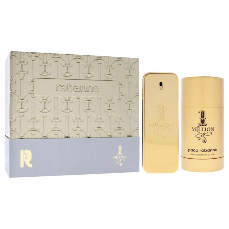 Set de Regalo Perfume Paco Rabanne 1 Million para Hombre 100 ml EDT