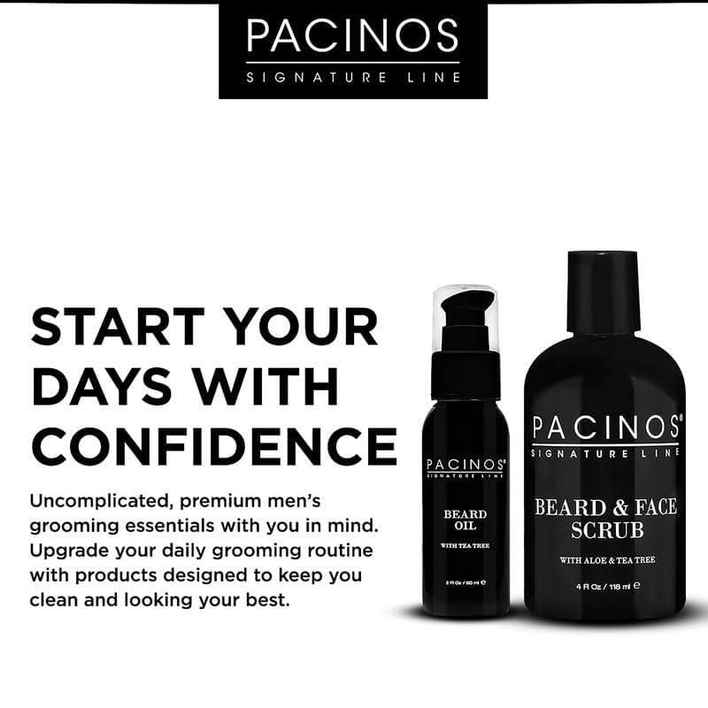 Aceite para barba Pacinos hidratante para el crecimiento del cabello 60 ml para hombres