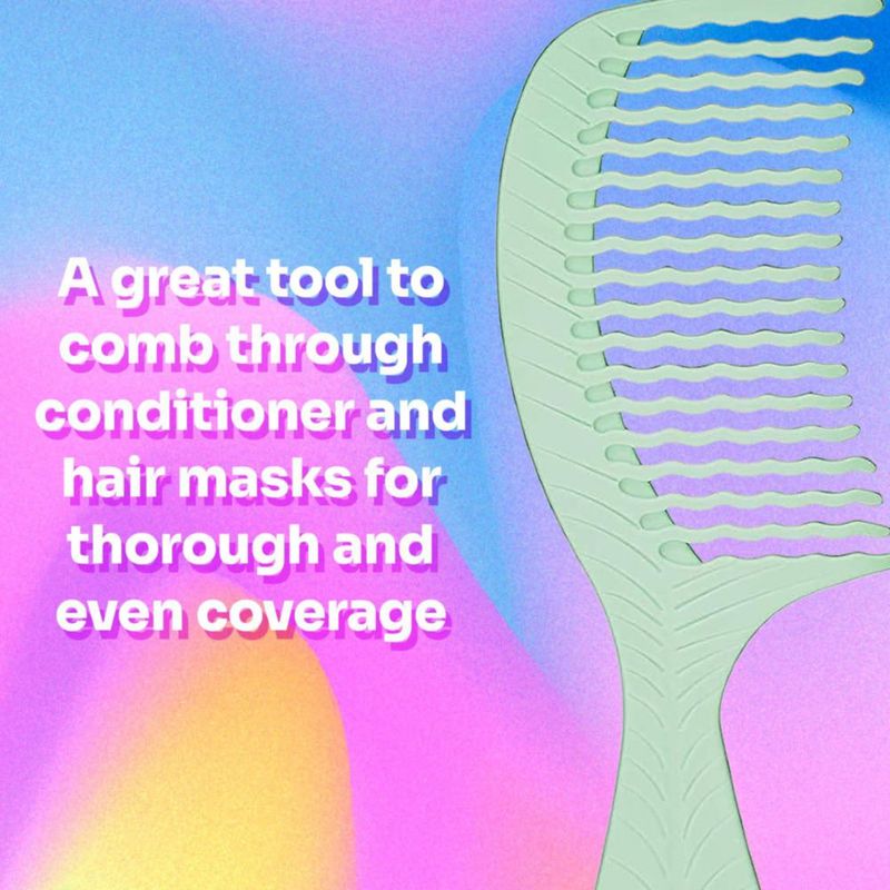 Tratamiento con infusión de aceite de árbol de té verde Comb Wet Brush Go