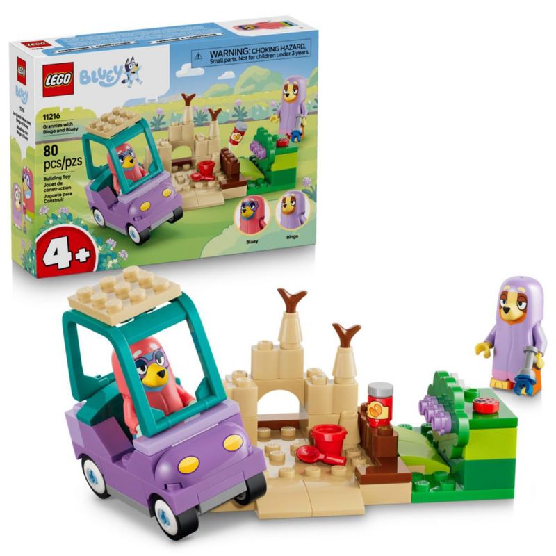 Set de Juego LEGO Bluey Abuelas con Bingo y Bluey