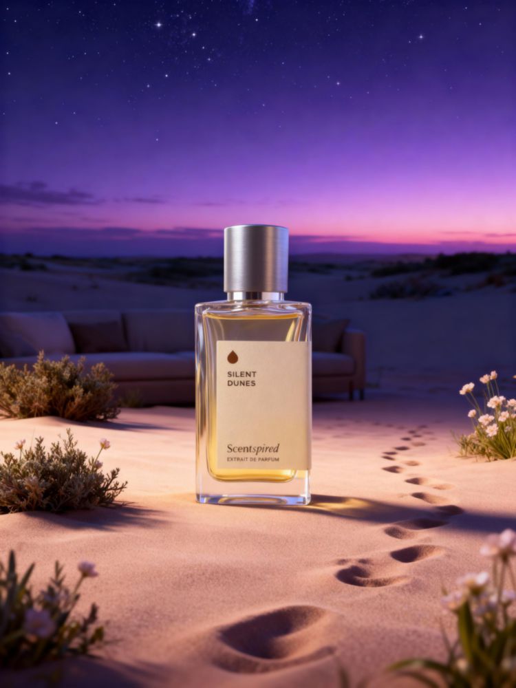 Silent Dunes Unisex de Larga Duración – Extracto de Perfume Magnolia y Sándalo 50 ml