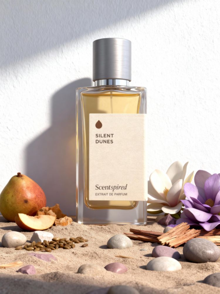 Silent Dunes Unisex de Larga Duración – Extracto de Perfume Magnolia y Sándalo 50 ml
