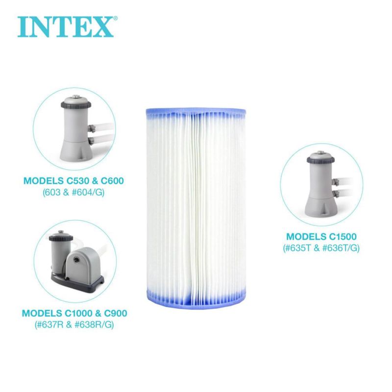 Cartucho de filtro de piscina Intex 29002E tipo A para bombas de filtro