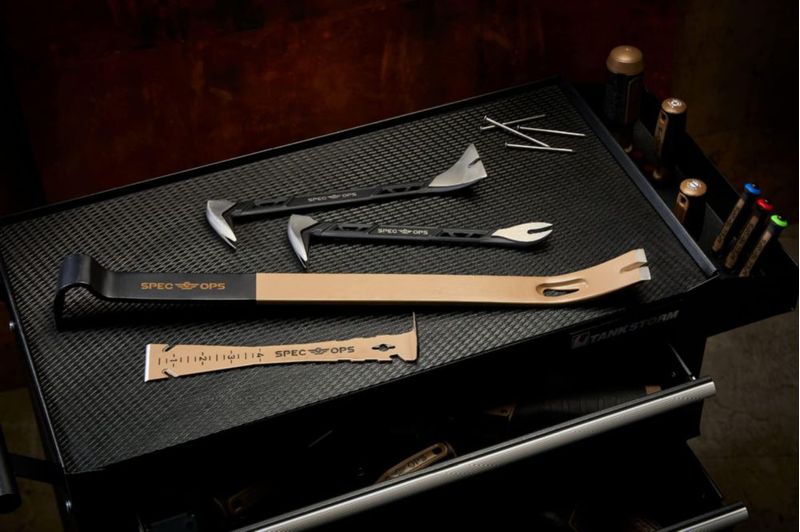 Pry Bar Crowbar Spec Ops Tools SPEC-D21BAR 53 cm acero con alto contenido de carbono