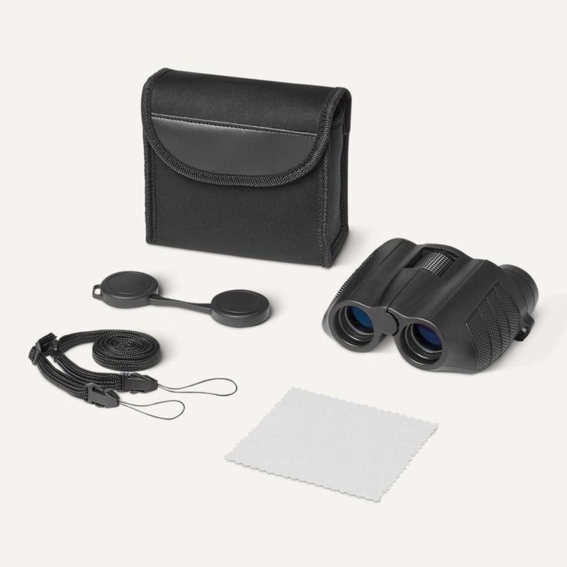 Binoculares Amazon Basics 7x25 FMC Óptica con prisma BAK-4