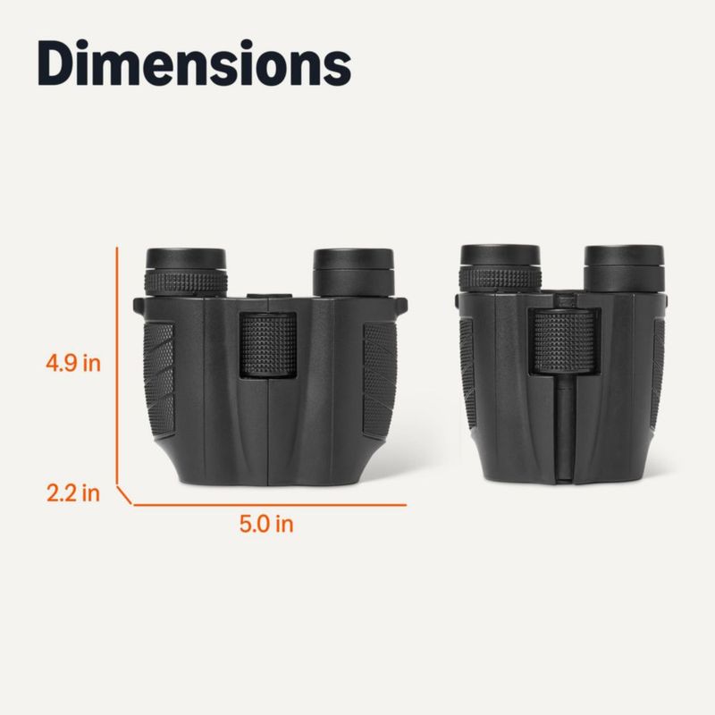 Binoculares Amazon Basics 7x25 FMC Óptica con prisma BAK-4