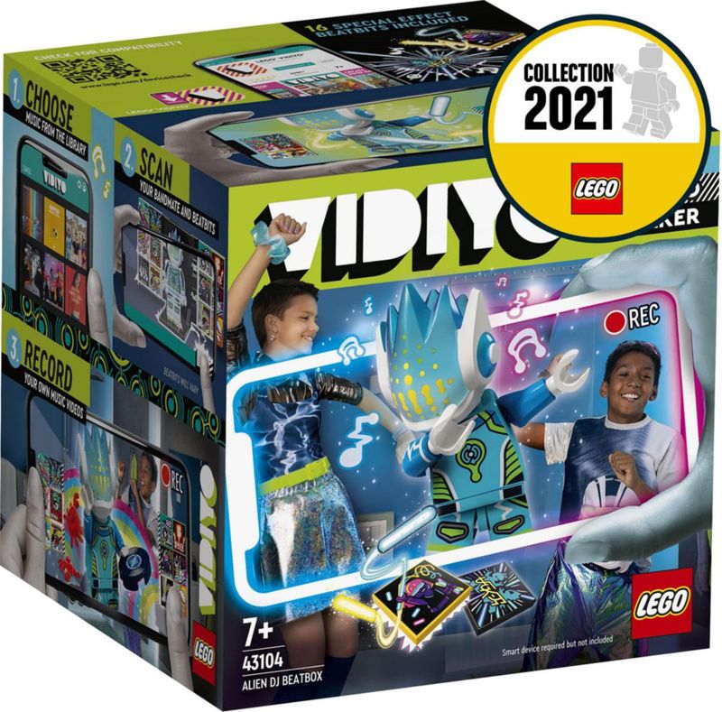 Set de Juego de Figuras LEGO 43104 VIDIYO Alien DJ Beatbox