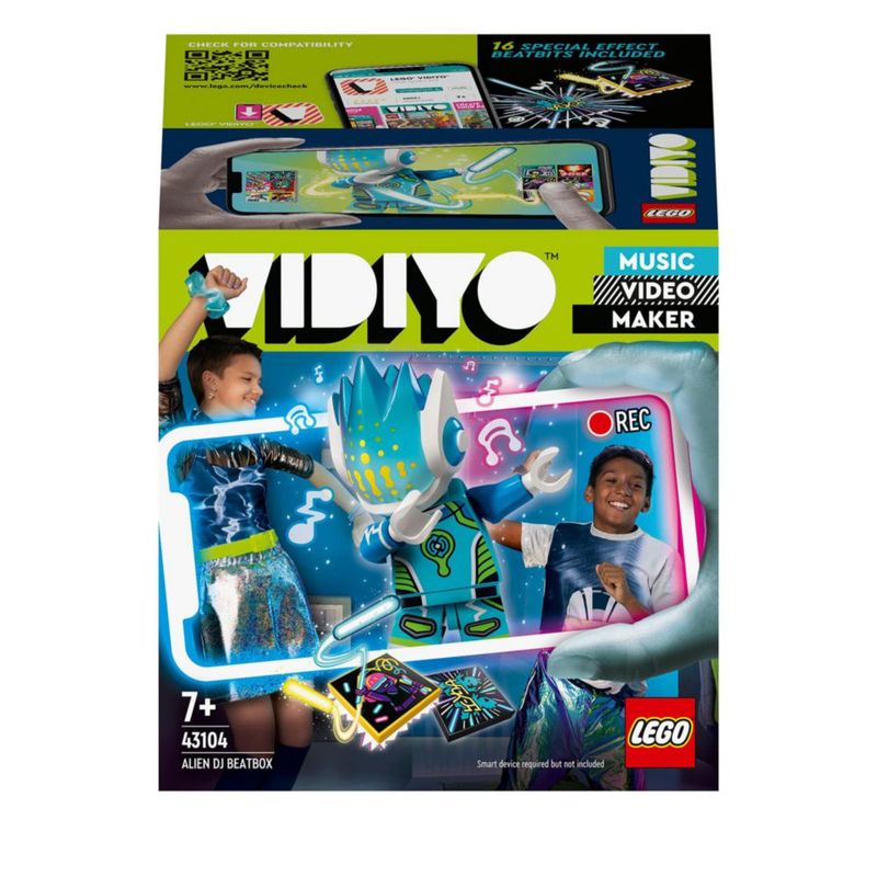 Set de Juego de Figuras LEGO 43104 VIDIYO Alien DJ Beatbox