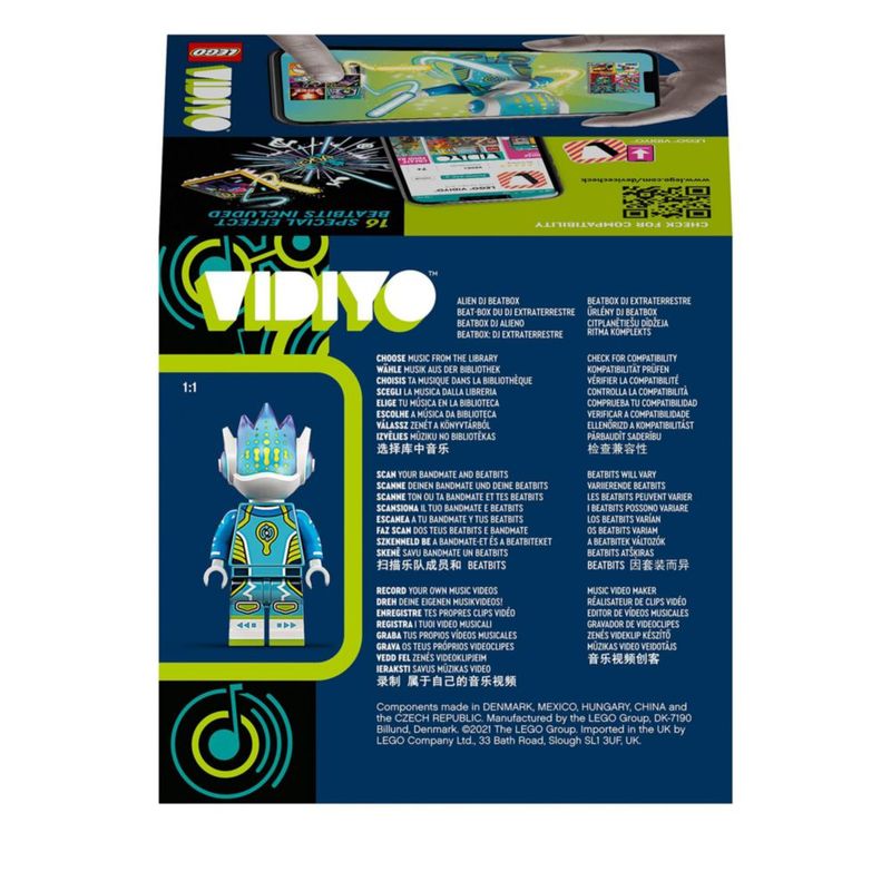 Set de Juego de Figuras LEGO 43104 VIDIYO Alien DJ Beatbox