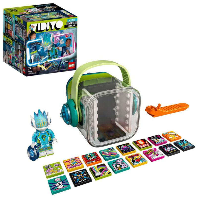Set de Juego de Figuras LEGO 43104 VIDIYO Alien DJ Beatbox