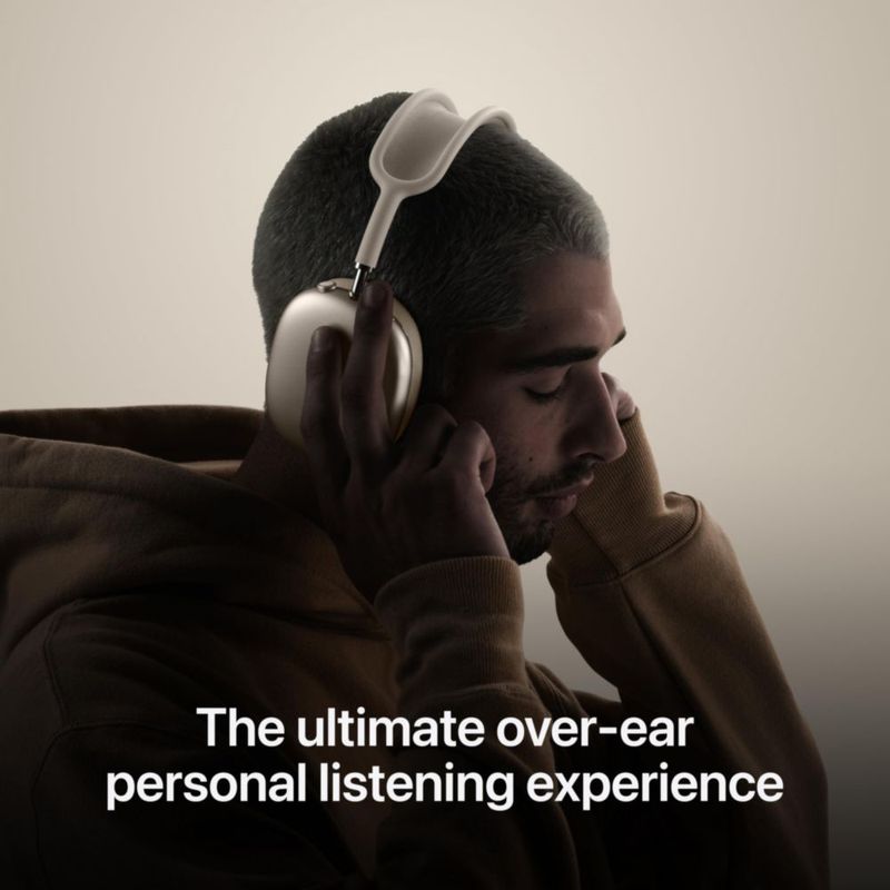 Audífonos Apple AirPods Max color púrpura reacondicionados USB‑C