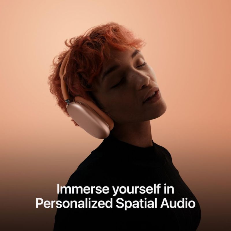 Audífonos Apple AirPods Max color púrpura reacondicionados USB‑C