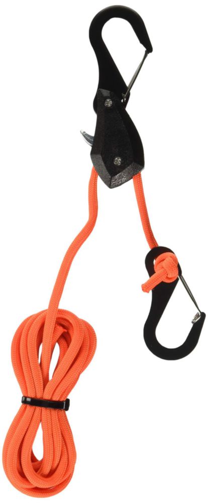 Bungee Cord ProGrip 055160 con cierre de cuerda de partículas naranja 1 paquete