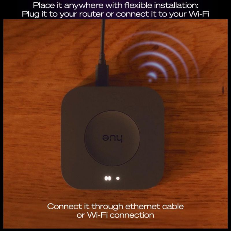 Hub de iluminación inteligente Philips Hue Bridge Pro inalámbrico para más de 150 luces