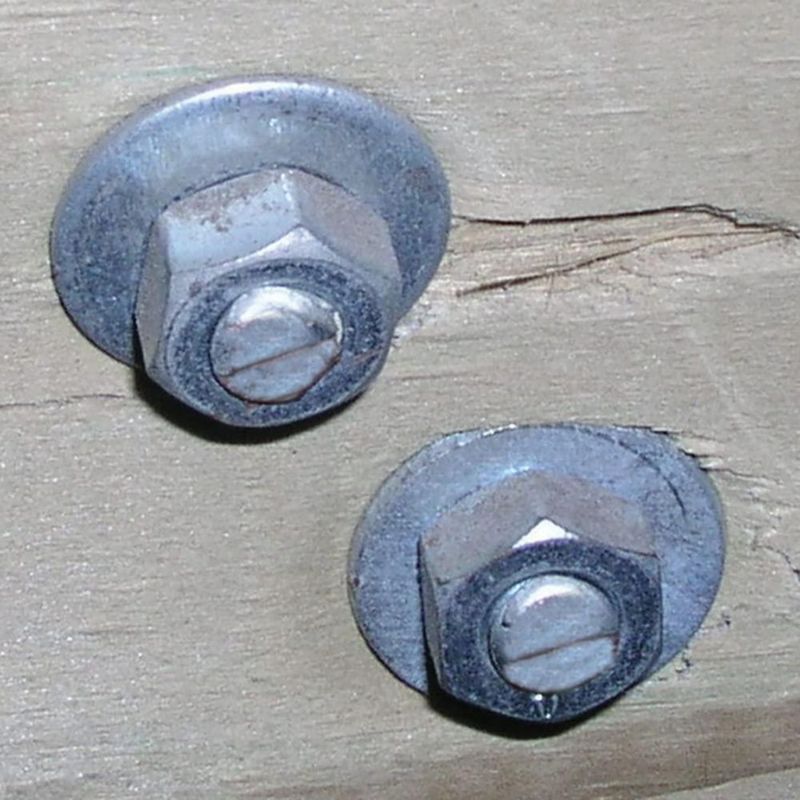 Arandelas planas galvanizadas Hillman de 1/4 pulgadas paquete de 100