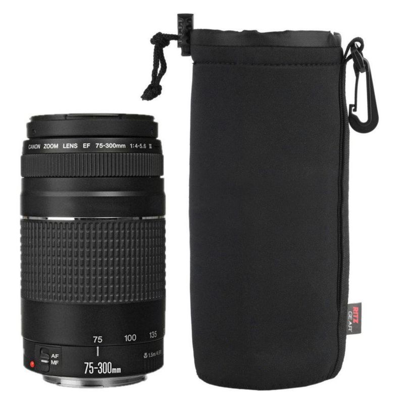 Funda para lente Ritz Gear X-Large de neopreno 22 cm x 10 cm