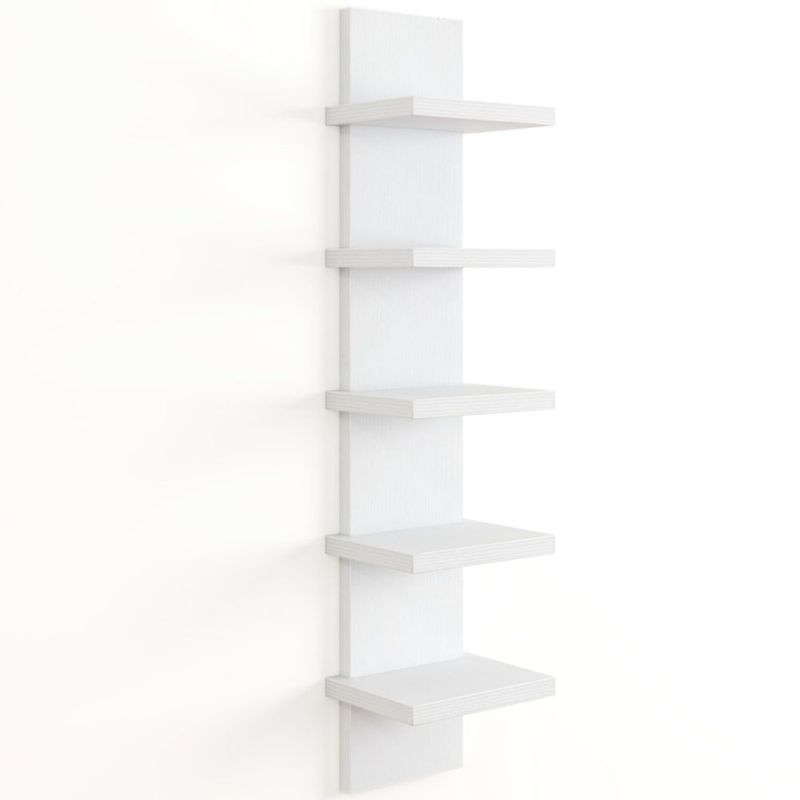 Estantería de pared Fun Memories 78 cm blanca 5 niveles (1 unidad)
