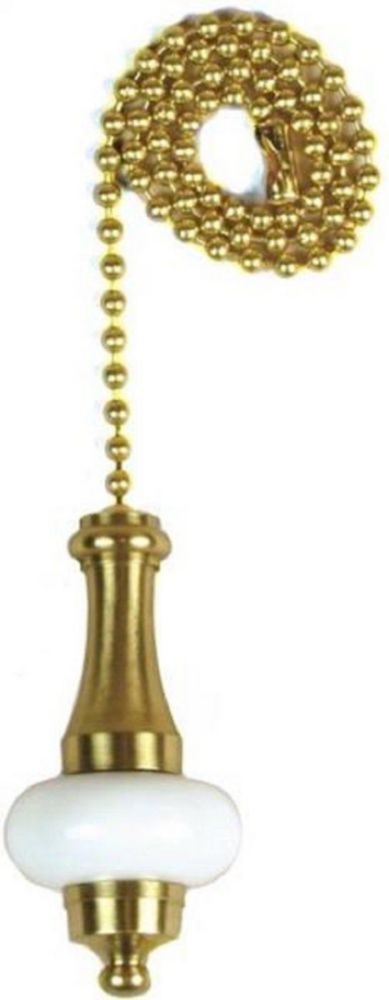 Luz eléctrica Jandorf 60322 cadena de tracción de latón 30 cm 120 V