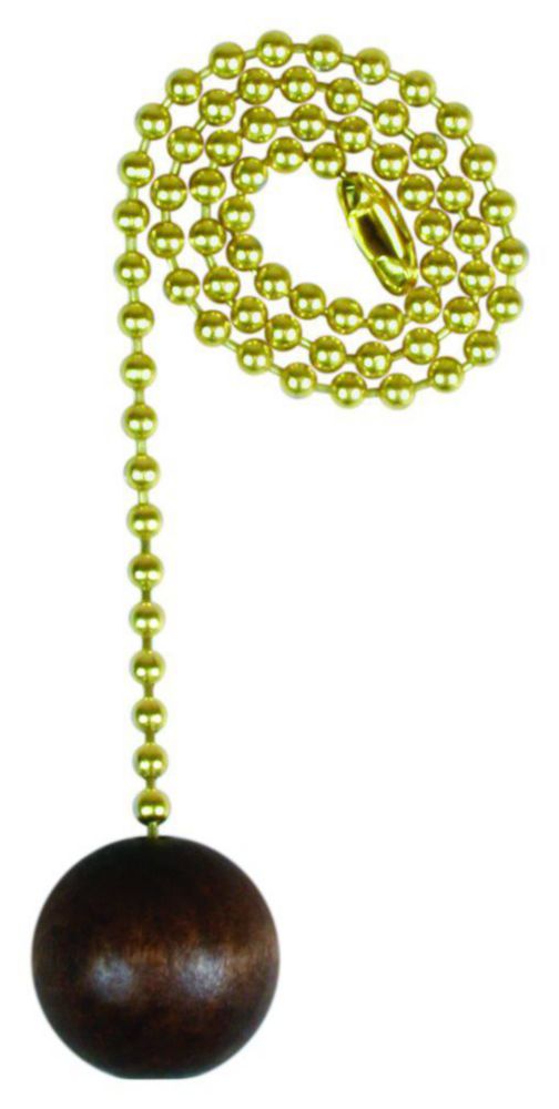 Cadena de tracción decorativa Jandorf Orrco 60312 en nogal 30 cm