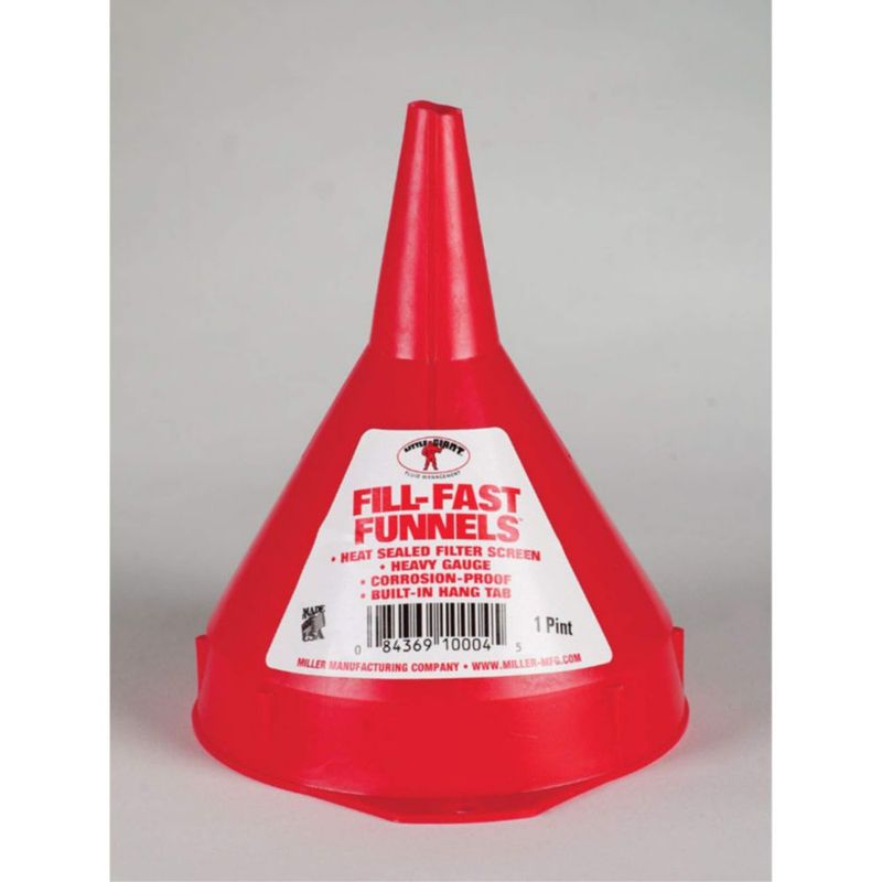 Embudo Little Giant fácil de llenar resistente a la corrosión 473 ml
