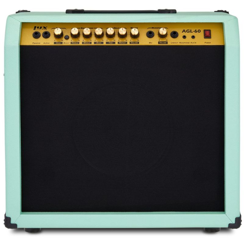 Amplificador de guitarra eléctrica LyxPro Combo de 60 W con altavoz de 10 pulgadas