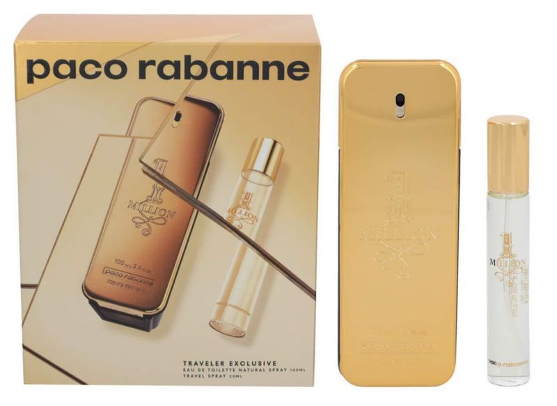 Set de regalo Perfume Paco Rabanne 1 Million para hombre EDT 100 ml