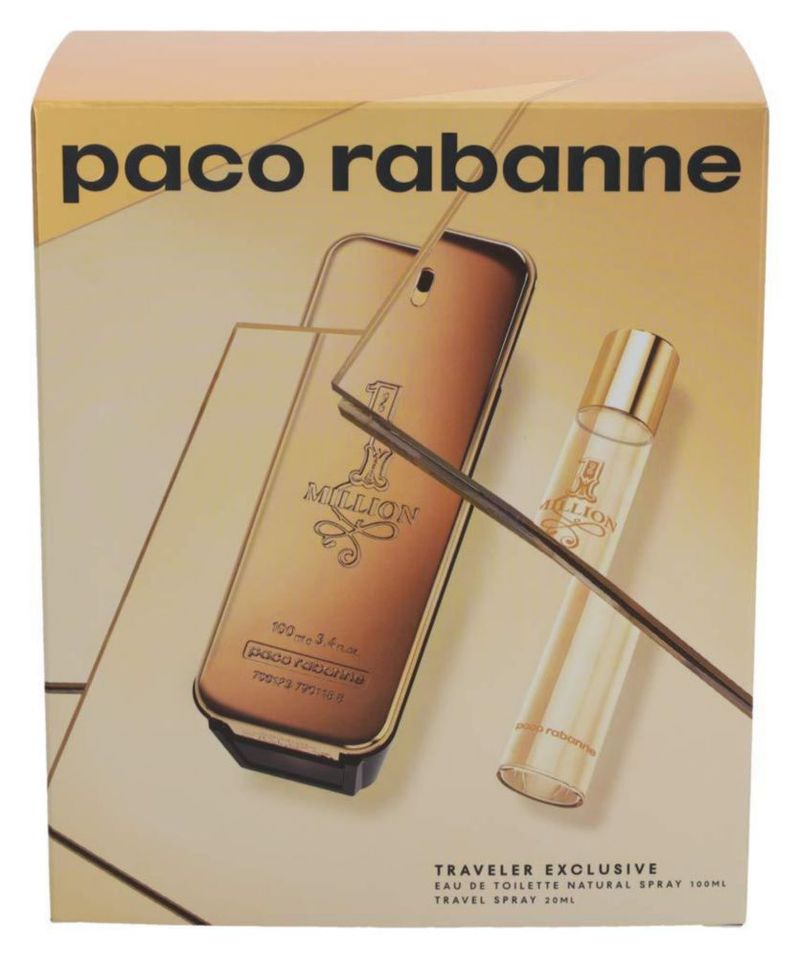 Set de regalo Perfume Paco Rabanne 1 Million para hombre EDT 100 ml