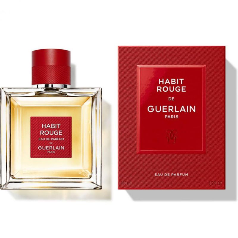 Perfume Guerlain Habit Rouge Parfum para hombre 100 ml