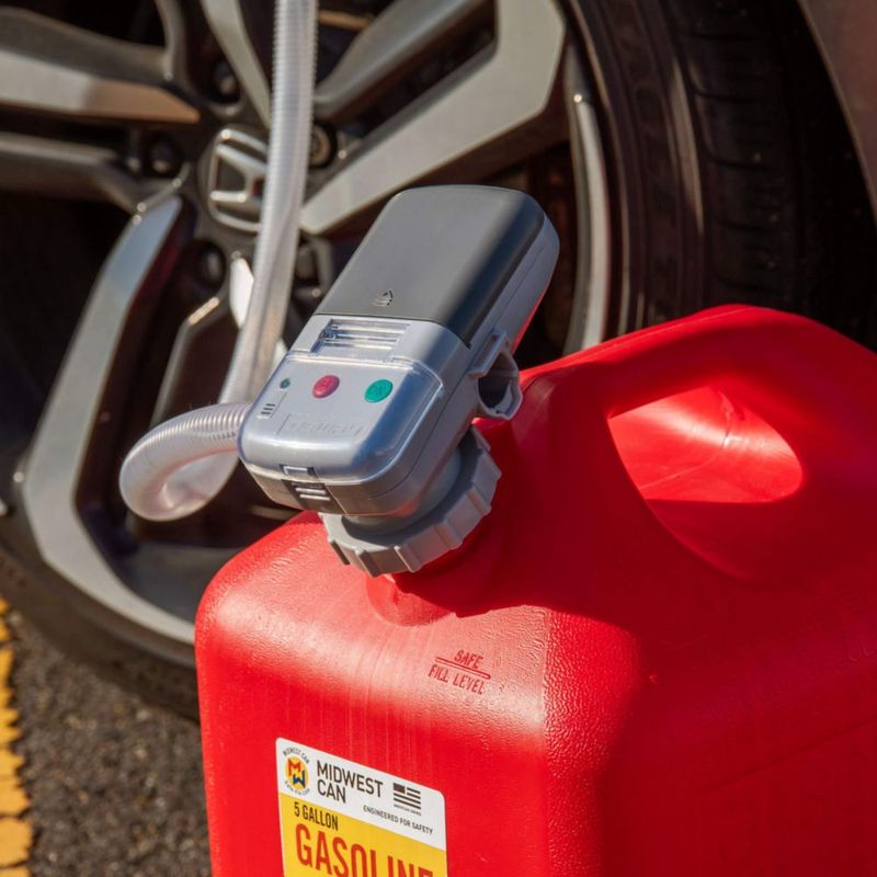 Bomba de transferencia de combustible DEWAY automática con parada automática de 83 L/min