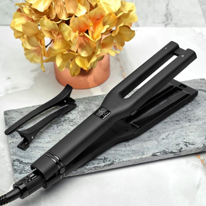Plancha de pelo Hot Tools Pro Artist Black Gold Double