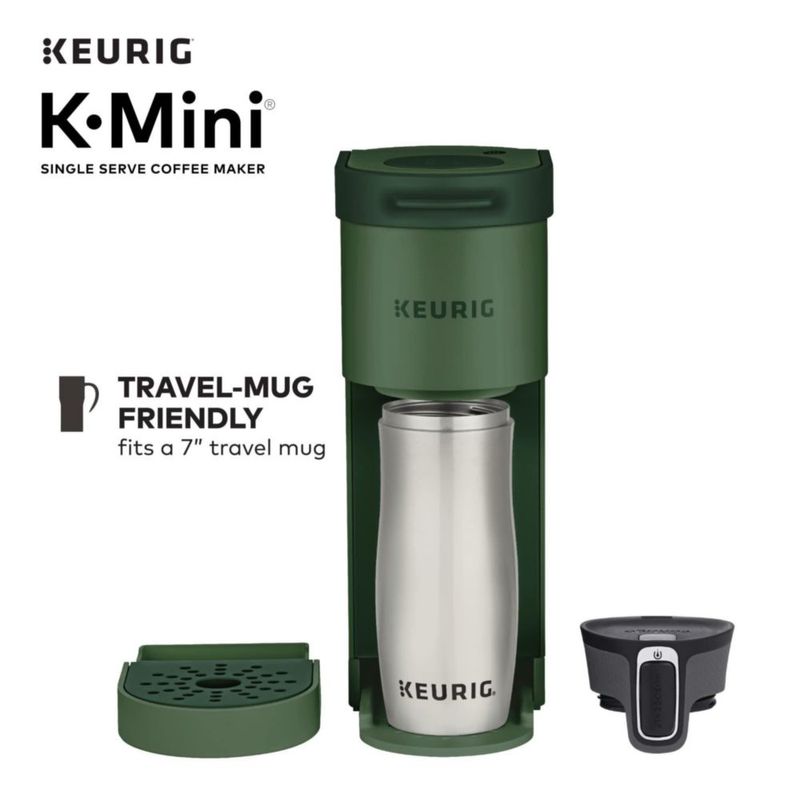 Cafetera Keurig K-Mini de una sola porción 170-355 ml con taza