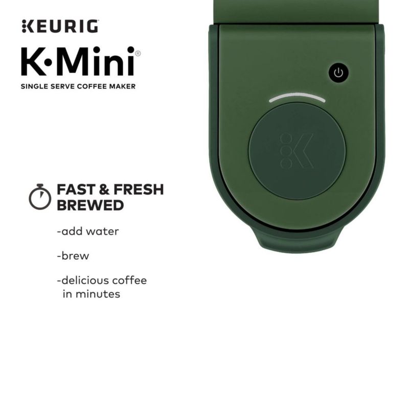 Cafetera Keurig K-Mini de una sola porción 170-355 ml con taza