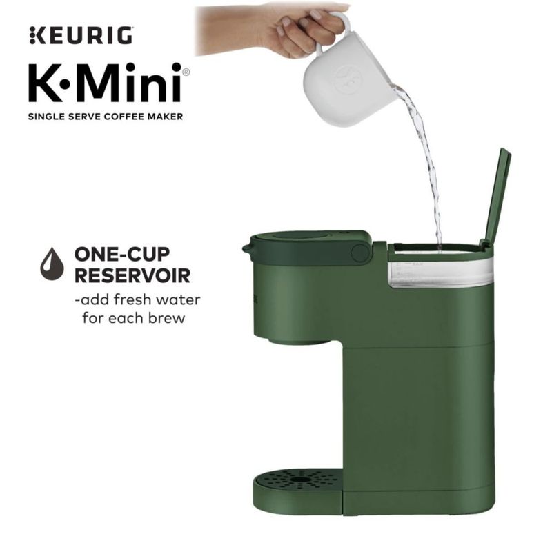 Cafetera Keurig K-Mini de una sola porción 170-355 ml con taza