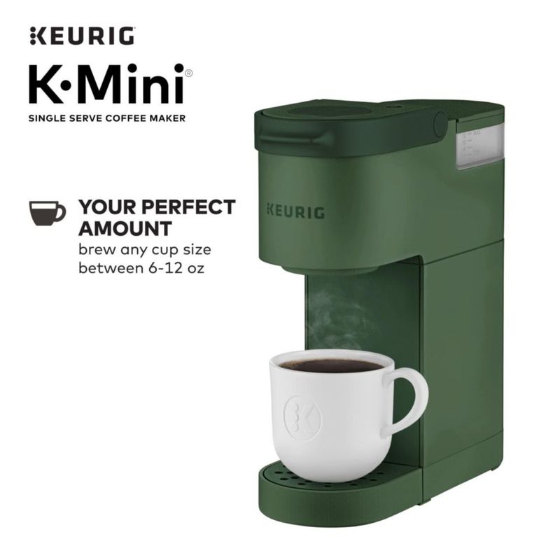 Cafetera Keurig K-Mini de una sola porción 170-355 ml con taza