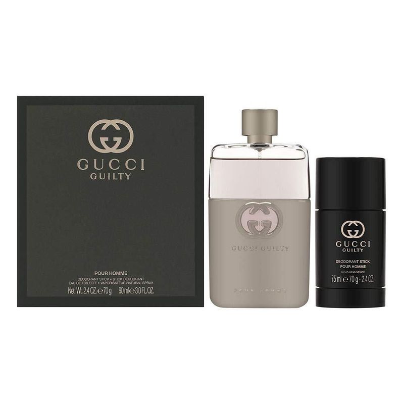 Perfume Gucci Guilty para hombre Eau de Toilette 90 ml + desodorante
