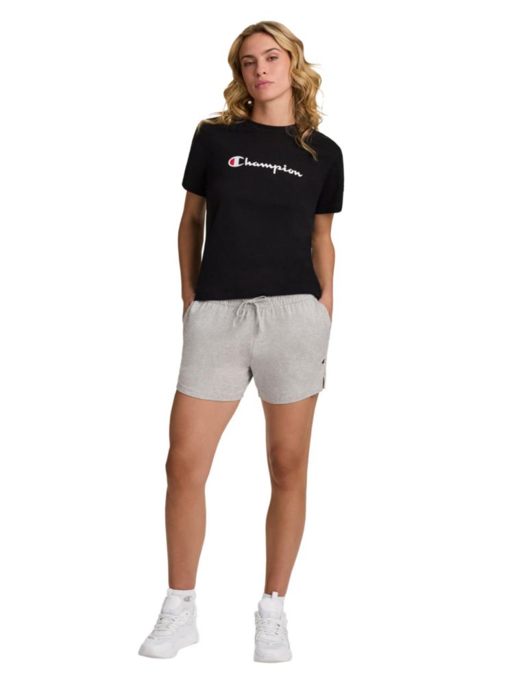 Pantalones cortos Champion Oxford Gray Heather 10 cm Talla S