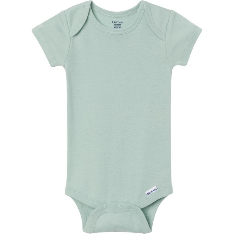 Body Gerber 5 unidades 6-9 meses color marrón