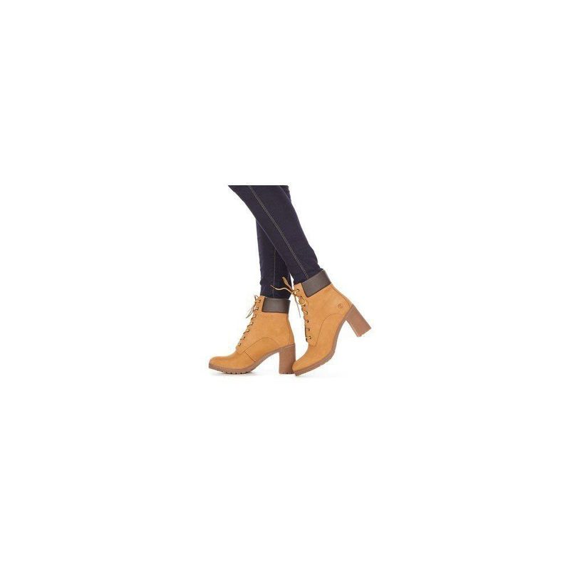 Bota Timberland Allington 25 cm Nubuck Trigo para mujer