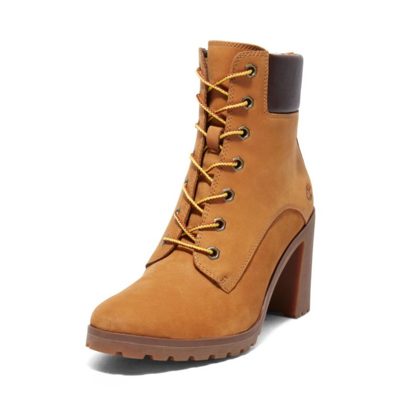 Bota Timberland Allington 25 cm Nubuck Trigo para mujer