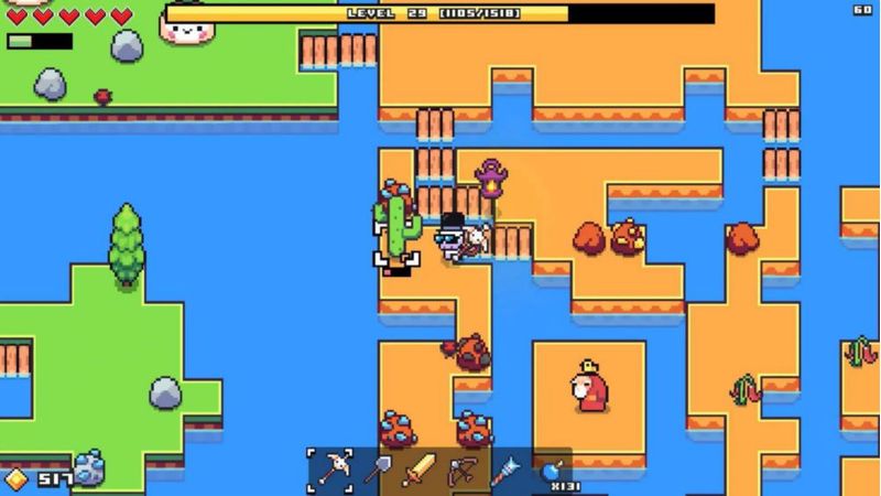 Videojuego Forager de Nighthawk Interactive para Nintendo Switch